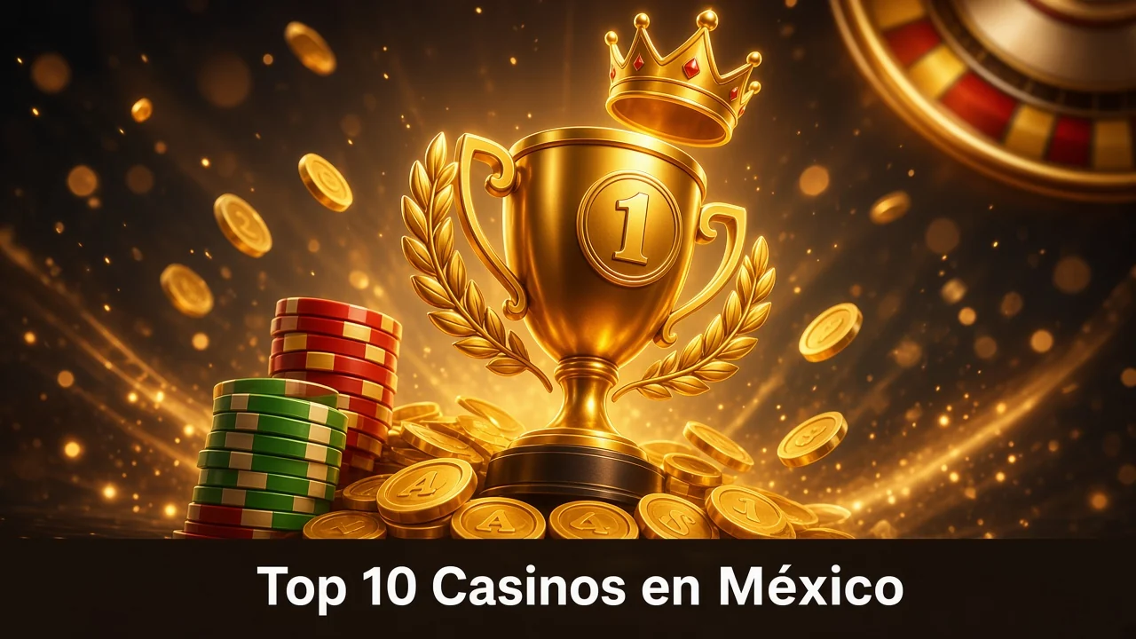 Top 10 casinos online en México